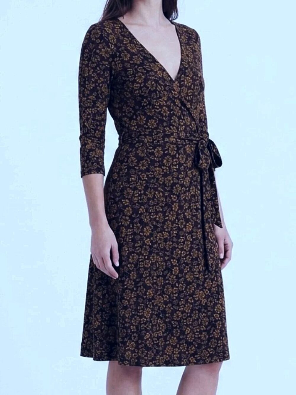 Smart Set Faux Wrap Floral Jersey Dress- Sz. XS